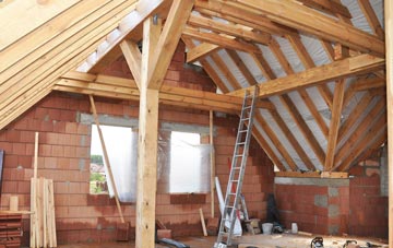 Hop Pole attic trusses